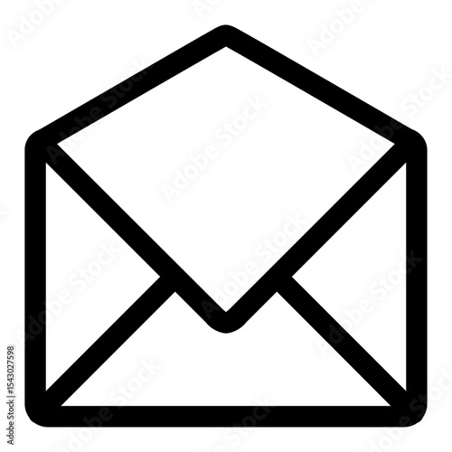 Open envelope icon showing mail ready to read.