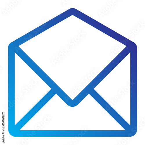 Open envelope icon showing mail ready to read.