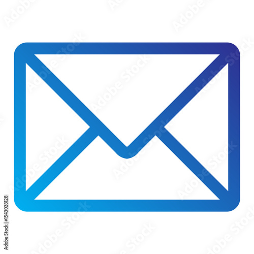Closed envelope icon representing email or message.