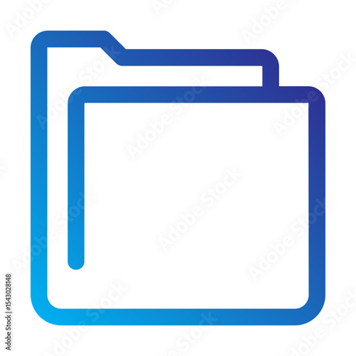 Folder icon representing storage or directory.