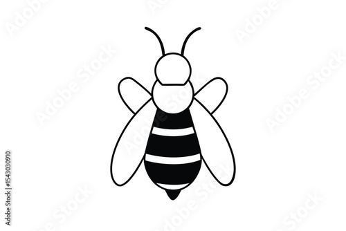Clipart of Bumblebee Costume on White Background for Design Projects