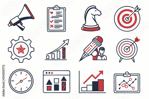 education icons set