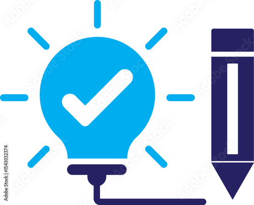 Conception icon. Product development .