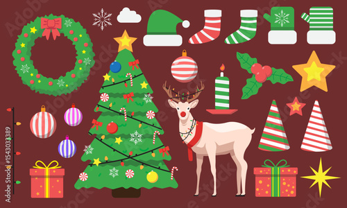 24 Collection of Christmas Accessories