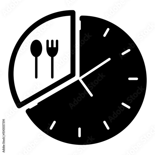 Intermittent fasting icon