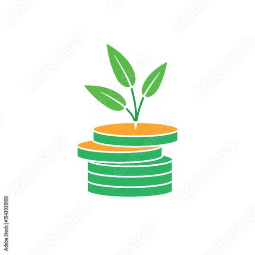 A small potted houseplant with green leaves, symbolizing growth and nature, perfect for indoor decoration