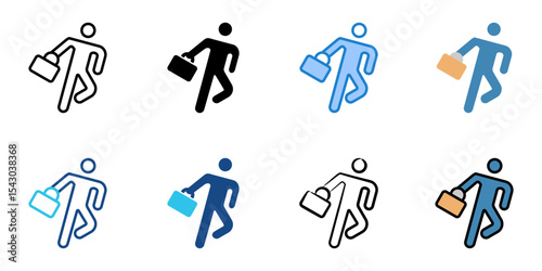  Thief icon set multiple style collection 
