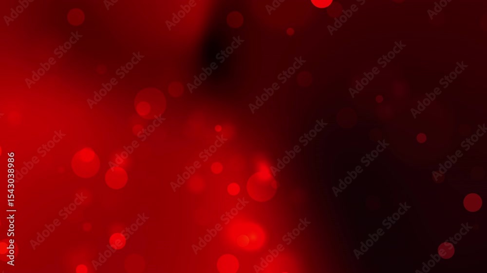 Red bokeh lights create a festive and cozy atmosphere, ideal for holiday designs, backgrounds, and graphic overlays for a dramatic effect.