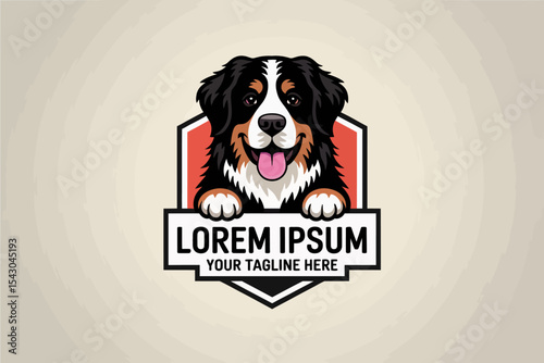 Bernese Mountain Dog Logo