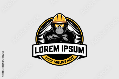 Gorilla Helmet Logo