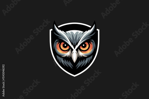 Owl Logo Emblem