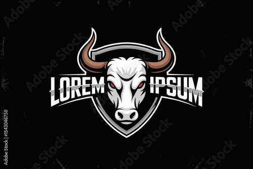 Bull Mascot Logo