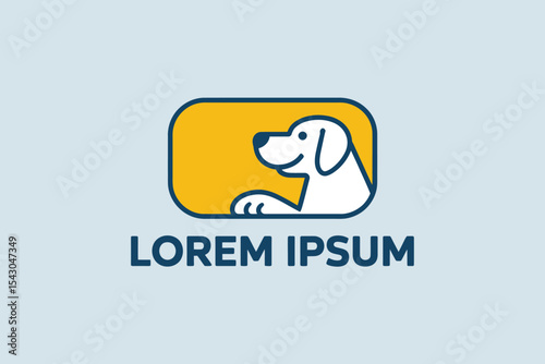 Friendly Dog Logo Design