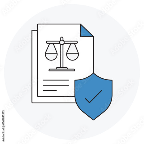 Regulation icon, Navigating Compliance Understanding Modern Regulatory Standards, Governance & Control The Power of Effective Regulation, vector