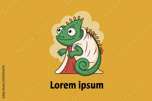 Chameleon in Robe