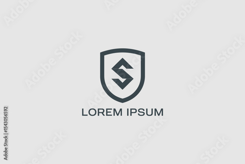 Letter S Shield Logo
