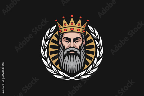 King with Crown Logo