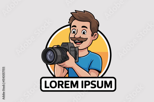 Photographer with Camera