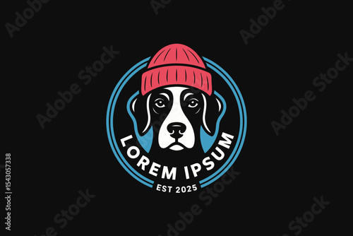 Dog in Hat Logo