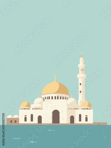 Qatar - Museum of Islamic Art, Souq Waqif, The Pearl in museum white, market brown, pearl gold, and sea blue