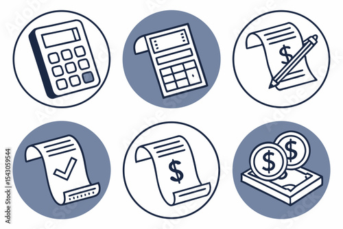 set of icons for web design