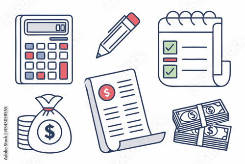 business icons set