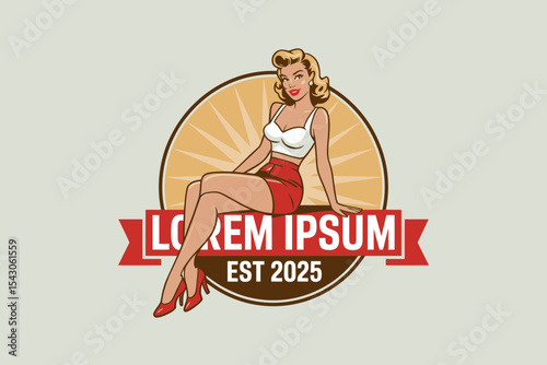 Vintage Pin-Up Girl
