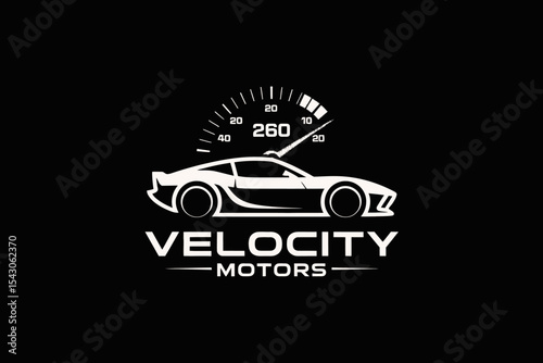 Speedometer and Car Logo