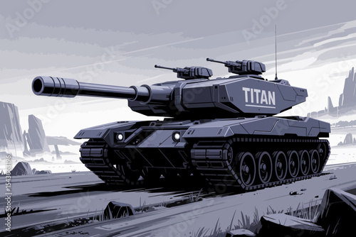 Tank Illustration