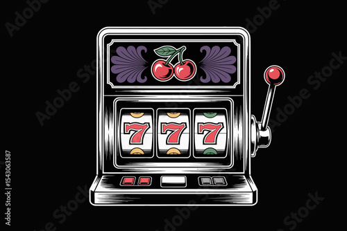 Slot Machine Logo Design
