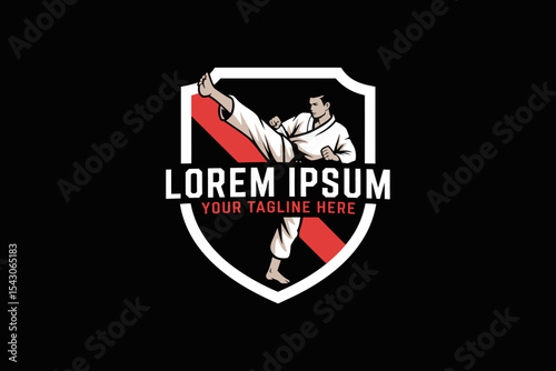 Karate Fighter Emblem