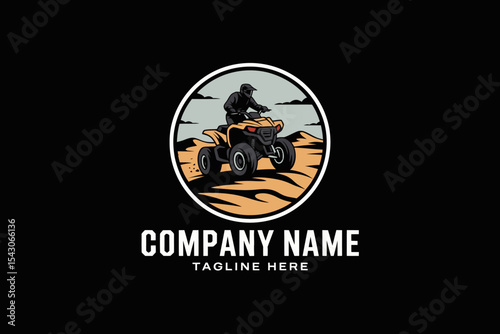 ATV Rider Logo