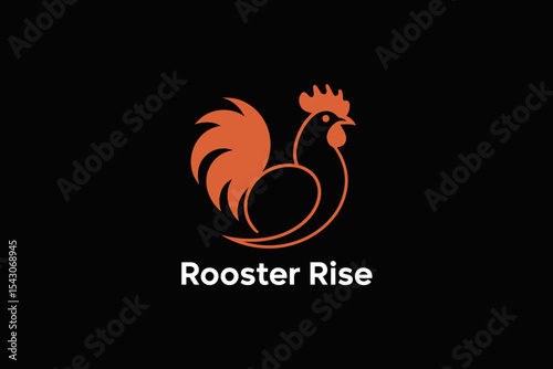 Rooster Rise Logo Design