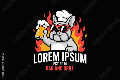 Chef Dog Bar and Grill Logo