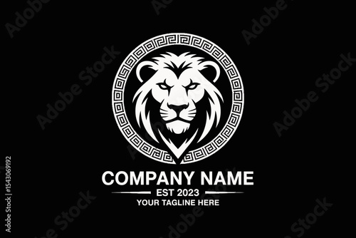 Luxury Lion Crest Logo