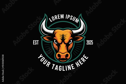 Cow Logo with Established Year
