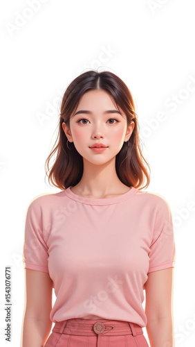 portrait of a young woman