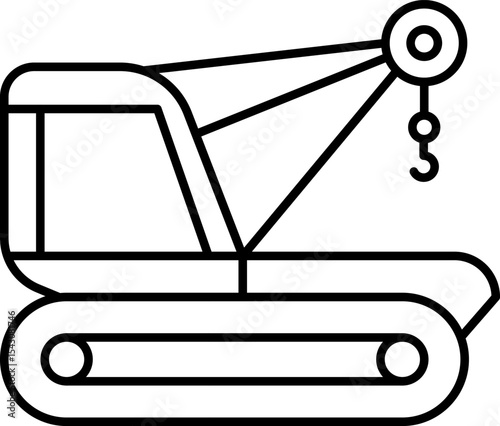 Commercial vehicles line icon set. Vector pictograms collection of container, pallet, forklift, plane, drone, helicopter, ship, train, cargo truck, warehouse.