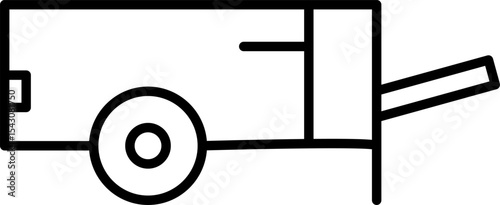Commercial vehicles line icon set. Vector pictograms collection of container, pallet, forklift, plane, drone, helicopter, ship, train, cargo truck, warehouse.