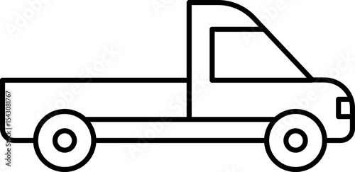 Commercial vehicles line icon set. Vector pictograms collection of container, pallet, forklift, plane, drone, helicopter, ship, train, cargo truck, warehouse.