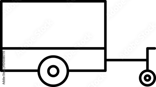 Commercial vehicles line icon set. Vector pictograms collection of container, pallet, forklift, plane, drone, helicopter, ship, train, cargo truck, warehouse.