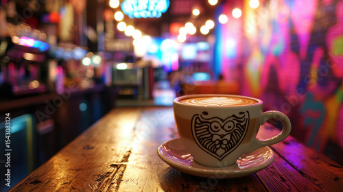 Enjoy unique high-fidelity coffee moments at a chic specialty shop downtown