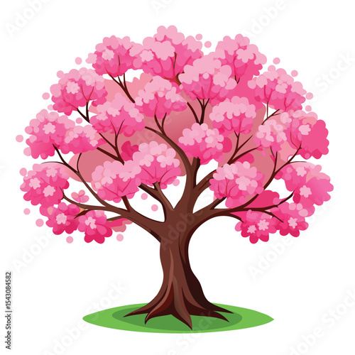 tree with pink flowers