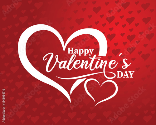 Innovative Valentine's Day ad concept featuring romantic visuals, modern design, and emotional appeal for love-themed promotions.