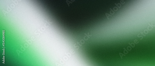 Modern white and green gradient background featuring grainy noise texture suitable for marketing graphics, product ads, and app layouts copy space