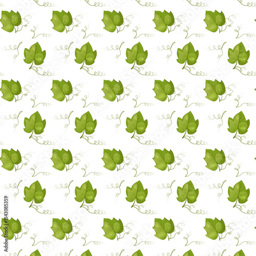 Seamless pattern pumpkins leaves for autumn harvest, Halloween, and Thanksgiving design. For greeting cards, posters, flyers, banners for fall festivals and farmers’ markets, packaging, textile