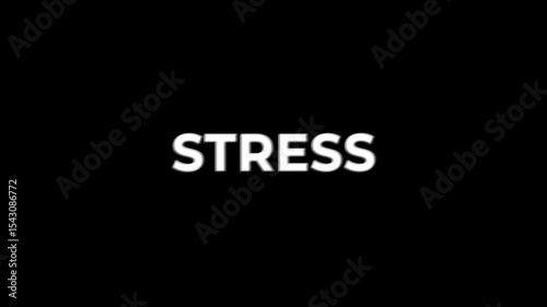 Text animation of the word 