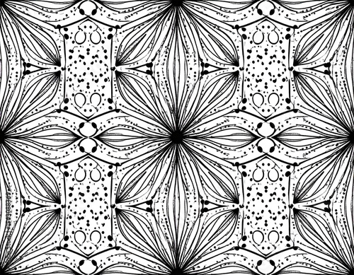Floral Line Art