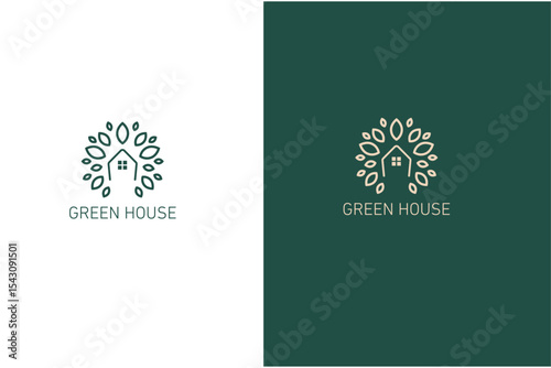 Green House Logo Template-012-22