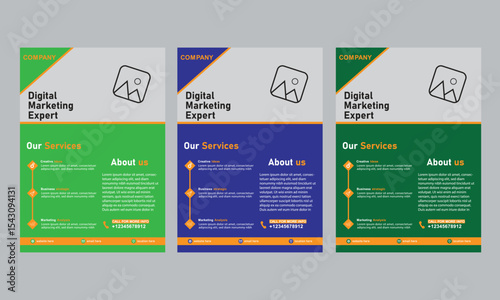 modern infographic design template